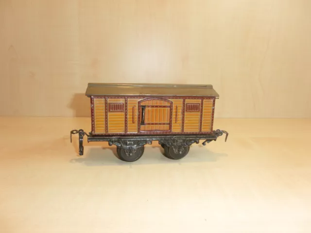 12999) Kraus Fandor - Spur 0 - Gepäckwagen - braun - L. 13,5 cm - ansehen