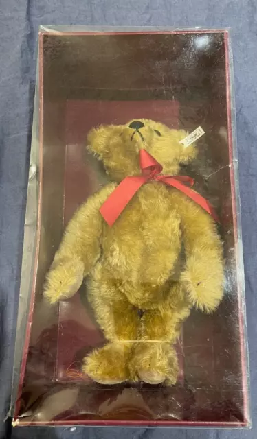 Steiff Hamley's TOBIAS teddy bear German 1992 Limited Edition growler boxed rare 3