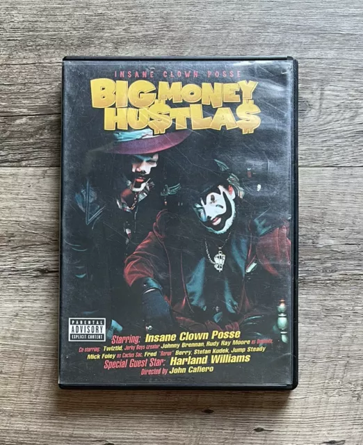 Big Money Hustlas (DVD, 2001) ICP Twiztid Harland Williams Psychopathic Juggalo