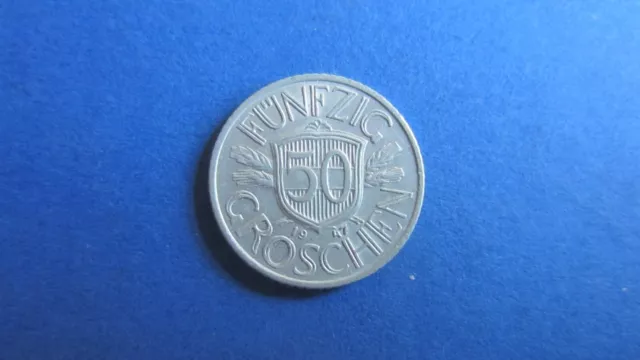 Austria 50 Penny 1947 IN UNC (9771)