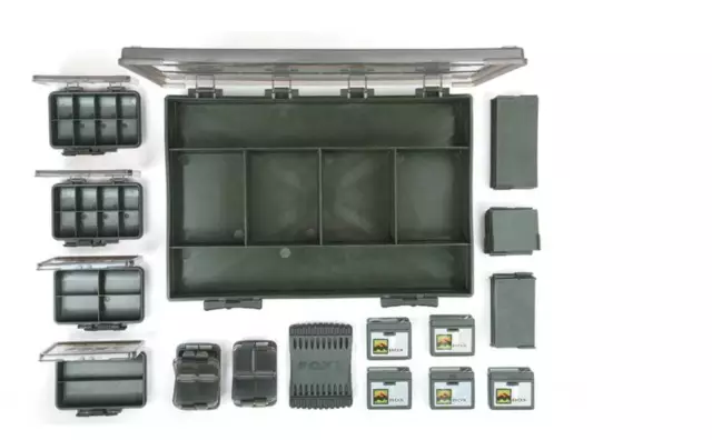 Fox F Tackle Box - Single or Double, Medium or Large, Deluxe Set 3