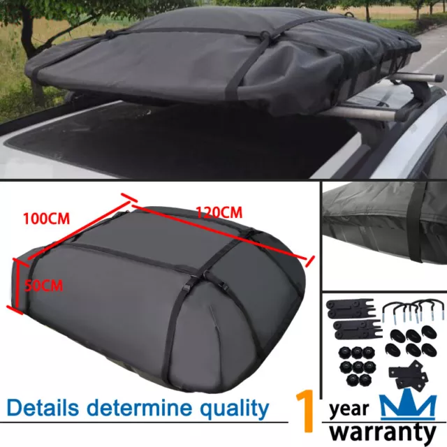 ABS Base Waterproof with Protective Universal Mat Cargo Top Roof Bag Car/Van/SUV