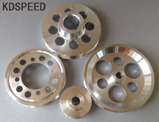 Lightweight pulley for GS300 CS300 Toyota Supra 2JZ 2JZGE 2JZGTE 1JZ 1JZGTE 4pcs