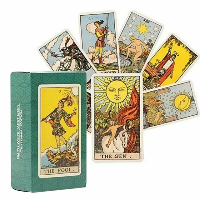 Tarot Für Anfänger Set Mit Buch Und Karten 78 TARROT KARTEN Rider Waite Tarotkarten Tarotkarten und Buch für