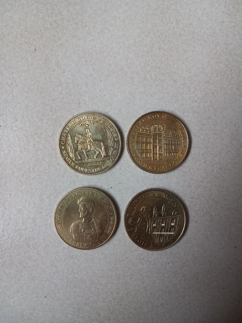 Lot De 4 Médailles Fédération Française De Football - France