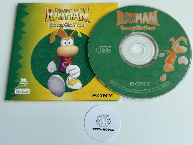 Rayman Compilation PC - 60 Niveaux Rayman 1 + Rayman 2 + Extra - Promo Sony 1999