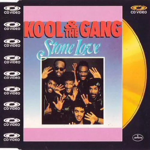 Kool & The Gang - Stone Love (Pal) Cd-Video U.k. 1988 5 Tracks Rare Htf Oop