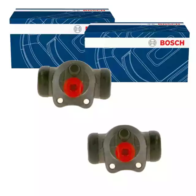 2x BOSCH RADBREMSZYLINDER 15,87mm passend für OPEL KADETT TROMMELBREMSE | 0 986