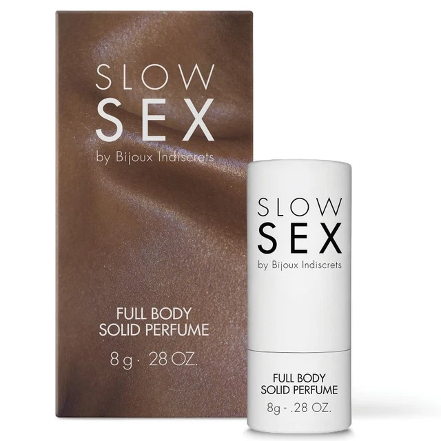 Bijoux Slow Sex Perfume Corporal Solido 8 Gr Afrodisiaco Cosmética Erótica Mujer