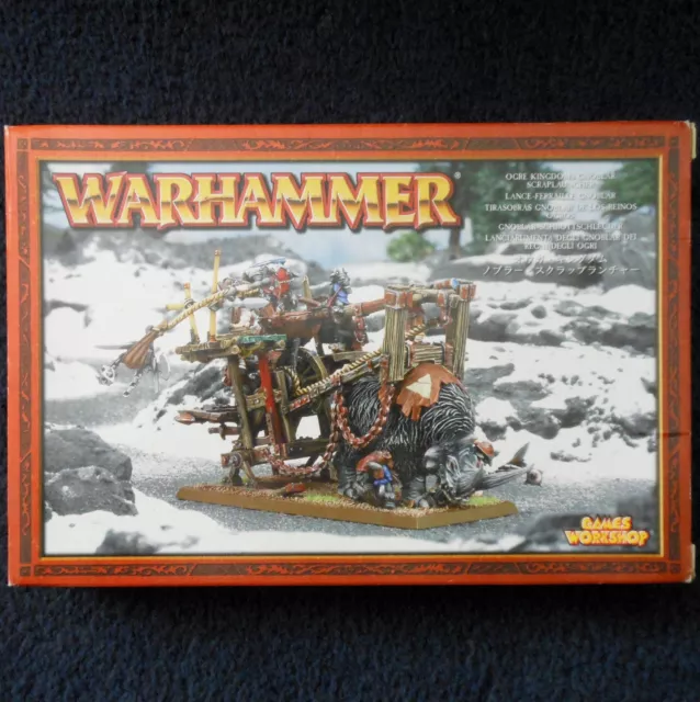 2005 Ogre Kingdoms Gnoblar Scraplauncher Warhammer Army Citadel Goblin Grot MIB