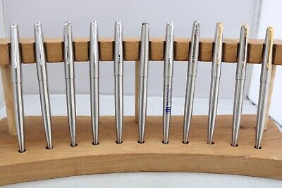 Vintage (c1970/80) Parker 45 Flighter Ballpoint Pens, 15 Finishes, UK Seller