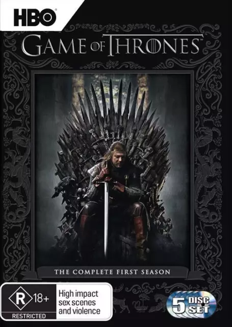 Game Of Thrones : Season 1 (DVD, 2011) BRAND NEW AND SEALED REGION 4