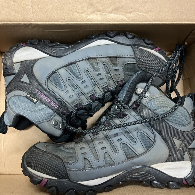Merrell: Accentor Sport Mid GTX - Monument/Mulberry - UK Size 6.5 (EU 40) In Box