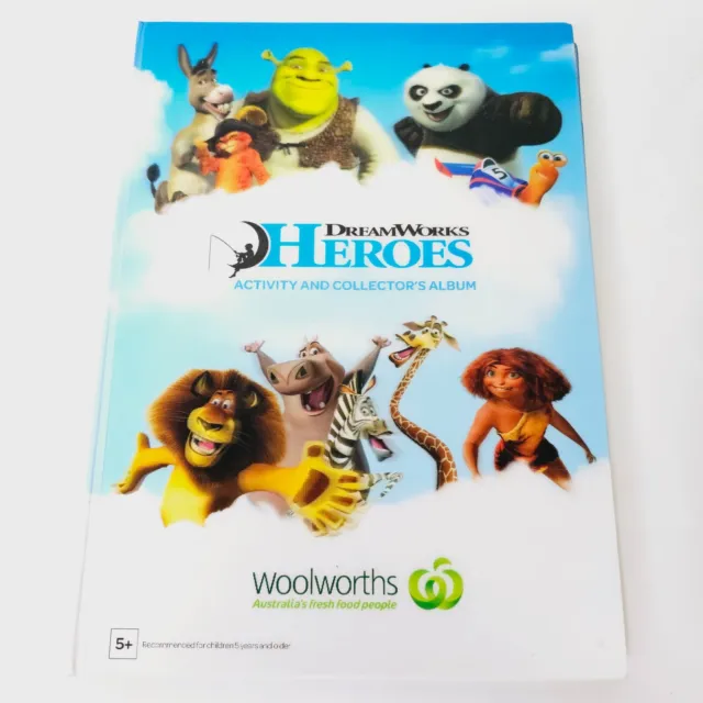 DreamWorks Heroes Activity and Collector's Album Woolworths Card 23 Missing