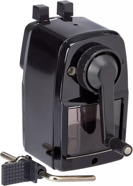 Derwent Super Point Manual Desk Pencil Sharpener Black 2302001 3