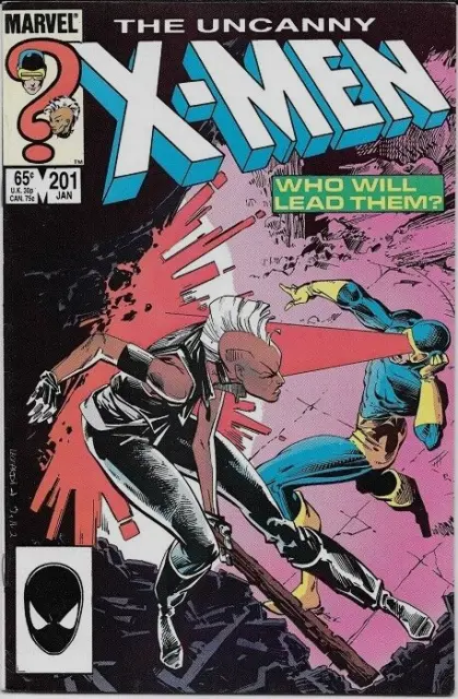 Uncanny X-Men 201-A  Marvel Comics Vol-1 (1981-2011) Grade 7.0