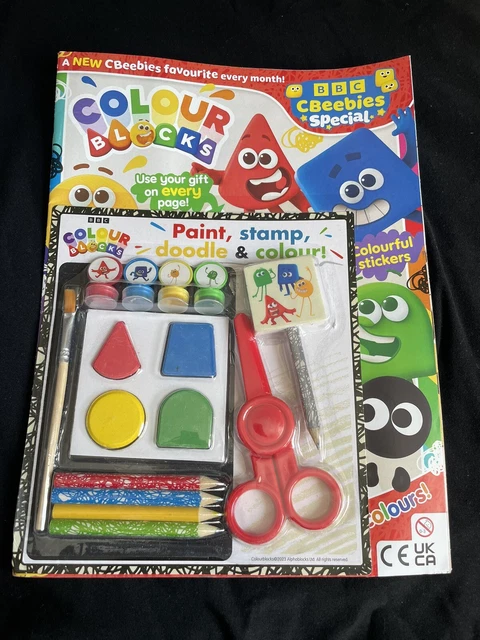 NEW CBEEBIES SPECIAL Colour Blocks Magazine Numberblocks Alphablocks new-cbeebies-special-colour-blocks-magazine-numberblocks-alphablocks