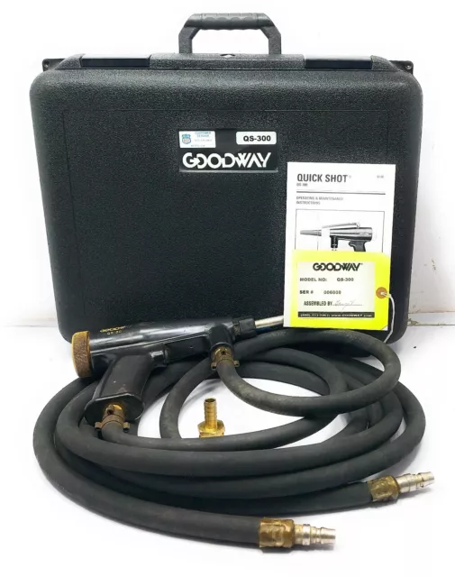 Goodway QS-300 Quick Shot Surface Condenser Tube Cleaning Gun