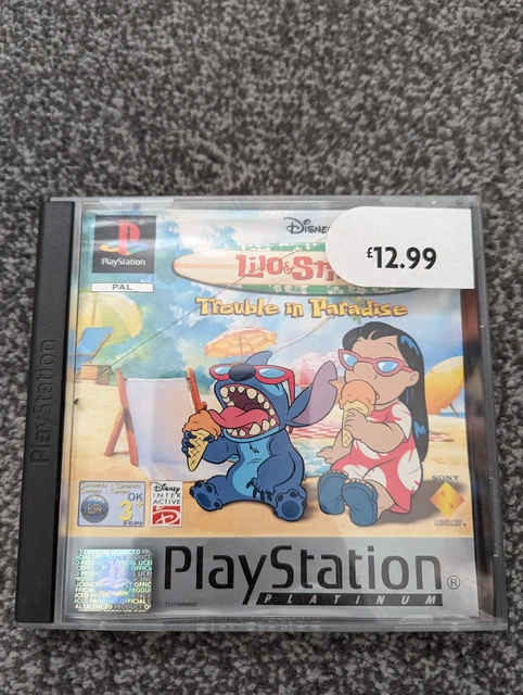 DISNEY'S LILO & Stitch Trouble In Paradise Playstation 1 Ps1 With ...