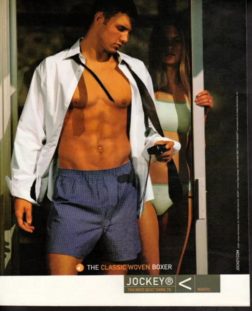 1990's JOCKEY -Women's Underwear Panties Briefs Magazine Vintage Print AD  D1041 