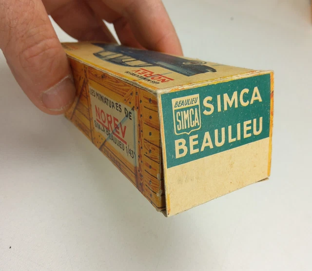 Simca 1000 Rallye 2 bleue, blanche et noire (NOREV) - Bernard Miniatures