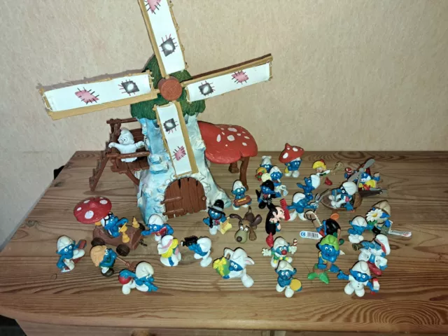 Schlumpf Sammlung Schlümpfe Konvolut Schleich Peyo Bully Smurf Schtroumpf