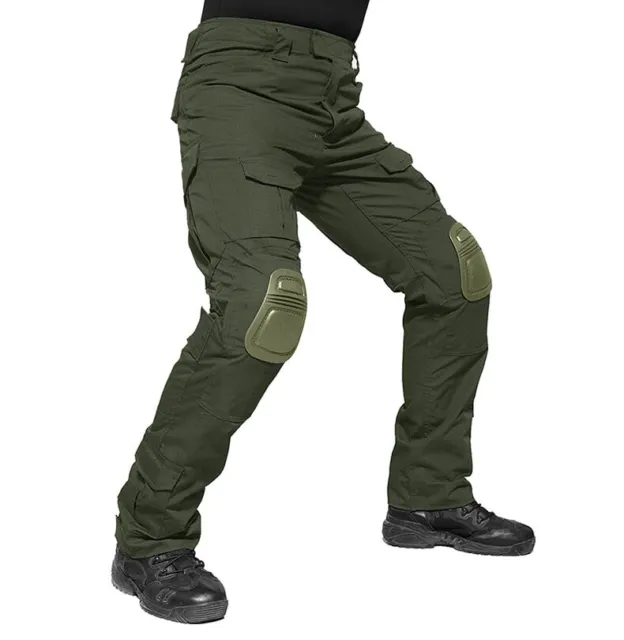 MILITARY POCKETS TACTICAL Camouflage Shirts Cargo Knee Pads Pants Army ...