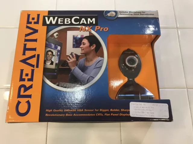 NEW CREATIVE WEBCAM NX PRO Web Cam 9.95 PicClick