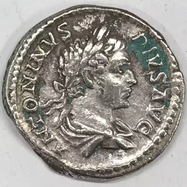 Caracalla AR Denarius, 198-217 AD - Roman Imperial Ancient Coin