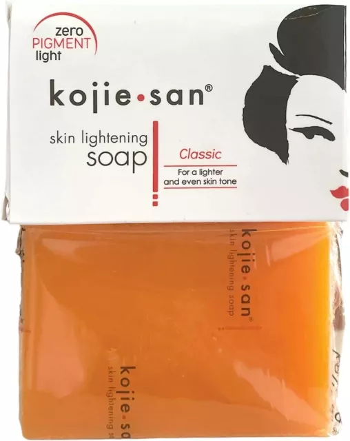 1X Kojie San Soap Bar - 135G Skin Lightening Kojic Acid Natural Original Bars