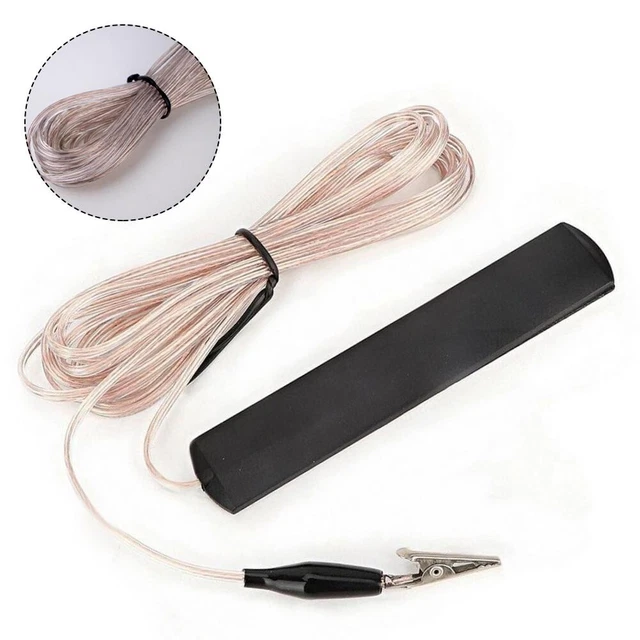 Amplificatore Segnale Antenna Auto Pumwoy - Booster FM/AM 12V, Universale, Con Adesivo E Clip