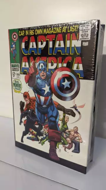 MARVEL OMNIBUS HARDCOVER - CAPTAIN AMERICA VOL 1 - 1ST Printing!  Brand New!