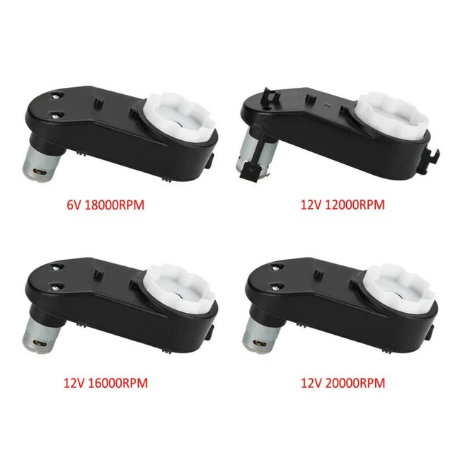 Pratico cambio motore elettrico giocattoli di ricambio 6/12 V 12000-20000 giri/min