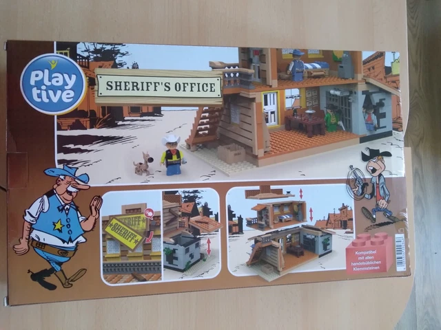 Playtive Lucky Luke / ohne Bauplan/ 122 Teile (Gebraucht) in Reiden für