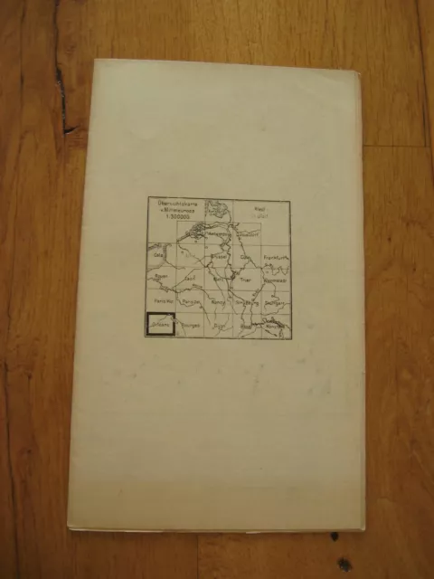 alte Landkarte Übersichtskarte von Mitteleuropa Orleans von 1913 Tours Blöis