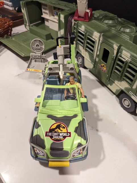 JURASSIC PARK LOST World Mobile Command Center Kenner 97 + 96 Jeep $339 ...