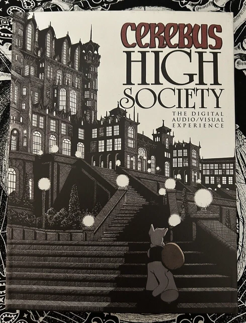 CEREBUS HIGH SOCIETY The Digital Audio/Visual Experience (IDW) 8 DVD Set