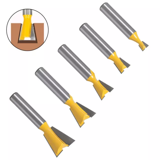 Achieve Perfect Dovetail Joints with This Router Bit 8mm Shank Diameter