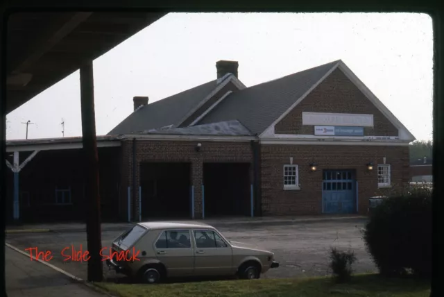 Seaboard Station Amtrak train railroad Raleigh NC 1983 Ektachrome 35mm slide