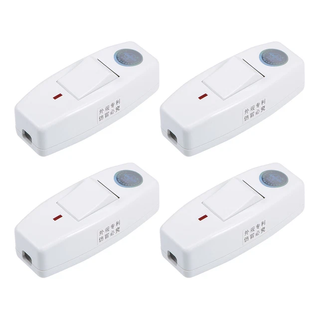 Interruttore ON-OFF DPST interruttore bilanciere 110-250V indicatore 4pz