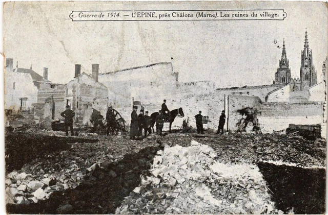 CPA AK Guerre de 1914 L'Epine pres Chalons MILITAIRE (731517)