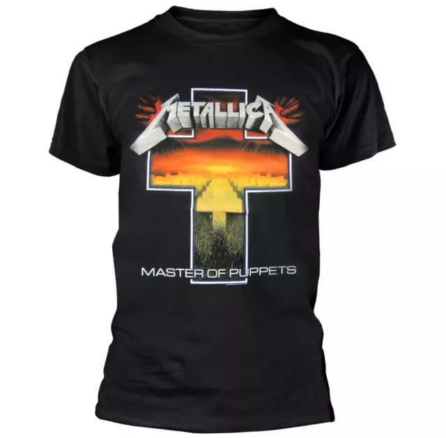 Metallica Master Of Puppets Cross Shirt S M L XL XXL Official T-Shirt