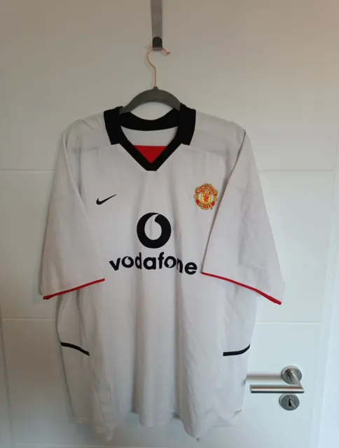 Manchester United Original Nike Auswärts Trikot 2003/04 "vodavone" Gr.XXL- XXXL