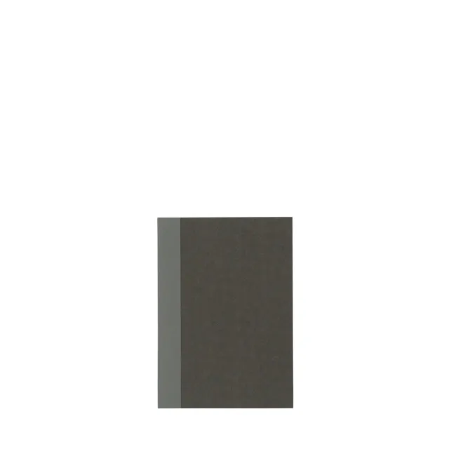 MUJI Notebook 5mm grid A6 Dark gray 30 sheets Thread binding