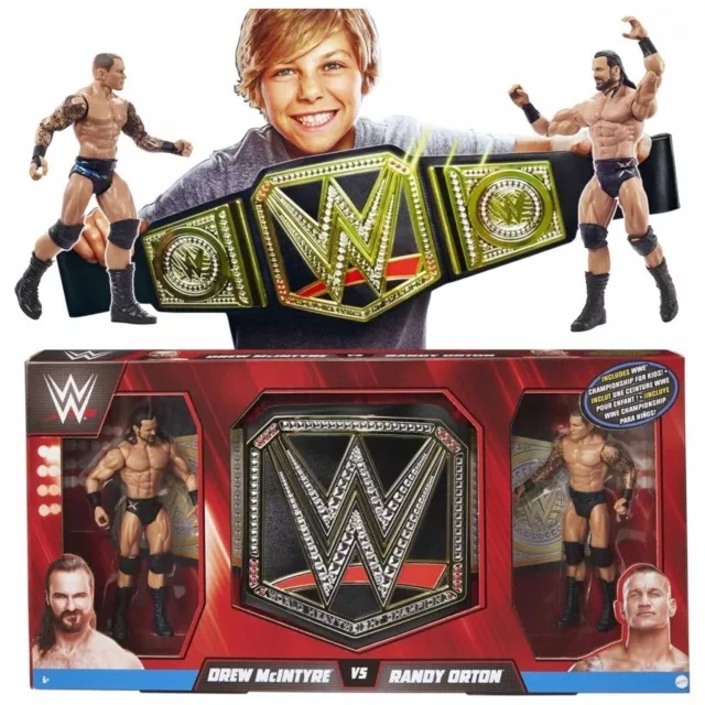 Mattel WWE Champion Belt 90 cm McIntyre Orton bewegliche Actionfigur