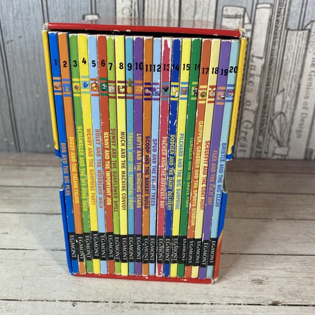 BOB THE BUILDER Library Complete Collection 20 Books Set SCOOP MUCK ...