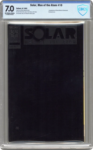 Solar Man of the Atom #10A CBCS 7.0 1992 21-203C148-021 1st app. Eternal Warrior