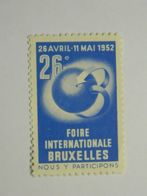 BG14053 - INSIGNE BADGE ACHETEUR ETRANGER FOIRE DE FRANCFORT 1960