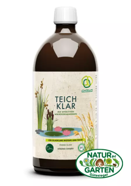 Frühjahrsaktion Multikraft Teich Klar 1 Liter