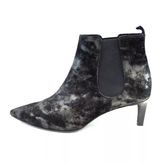 Marc Cain Chaussures Femmes Dames Bottines Bottes Noir Pointu Cuir 41 Neuf